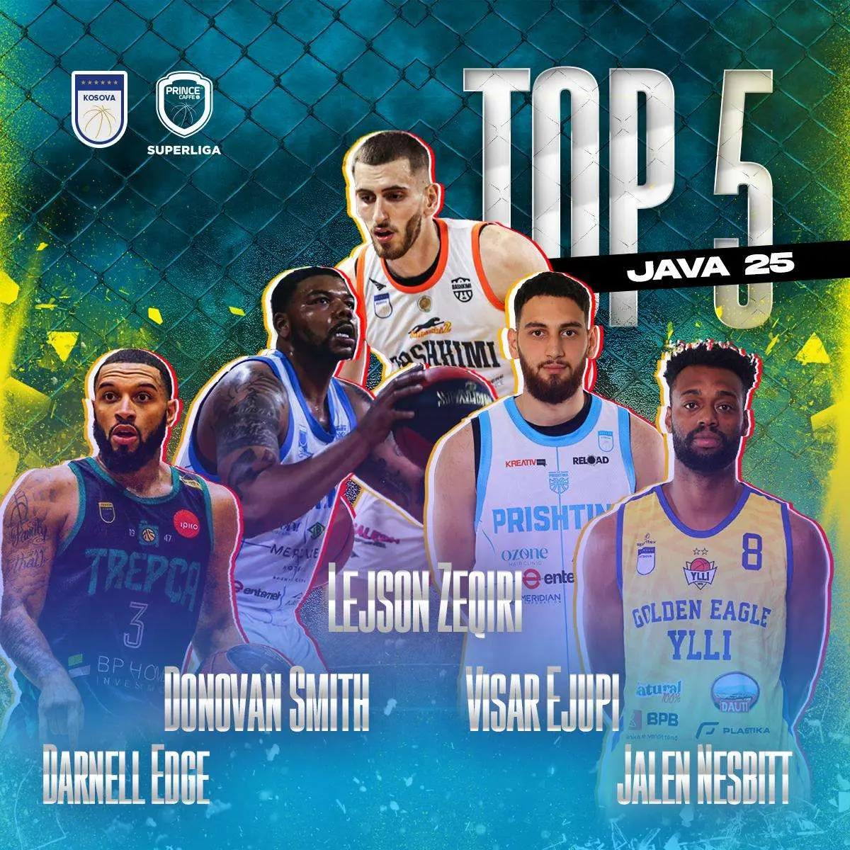 Lejson Zeqiri, MVP i javës 25